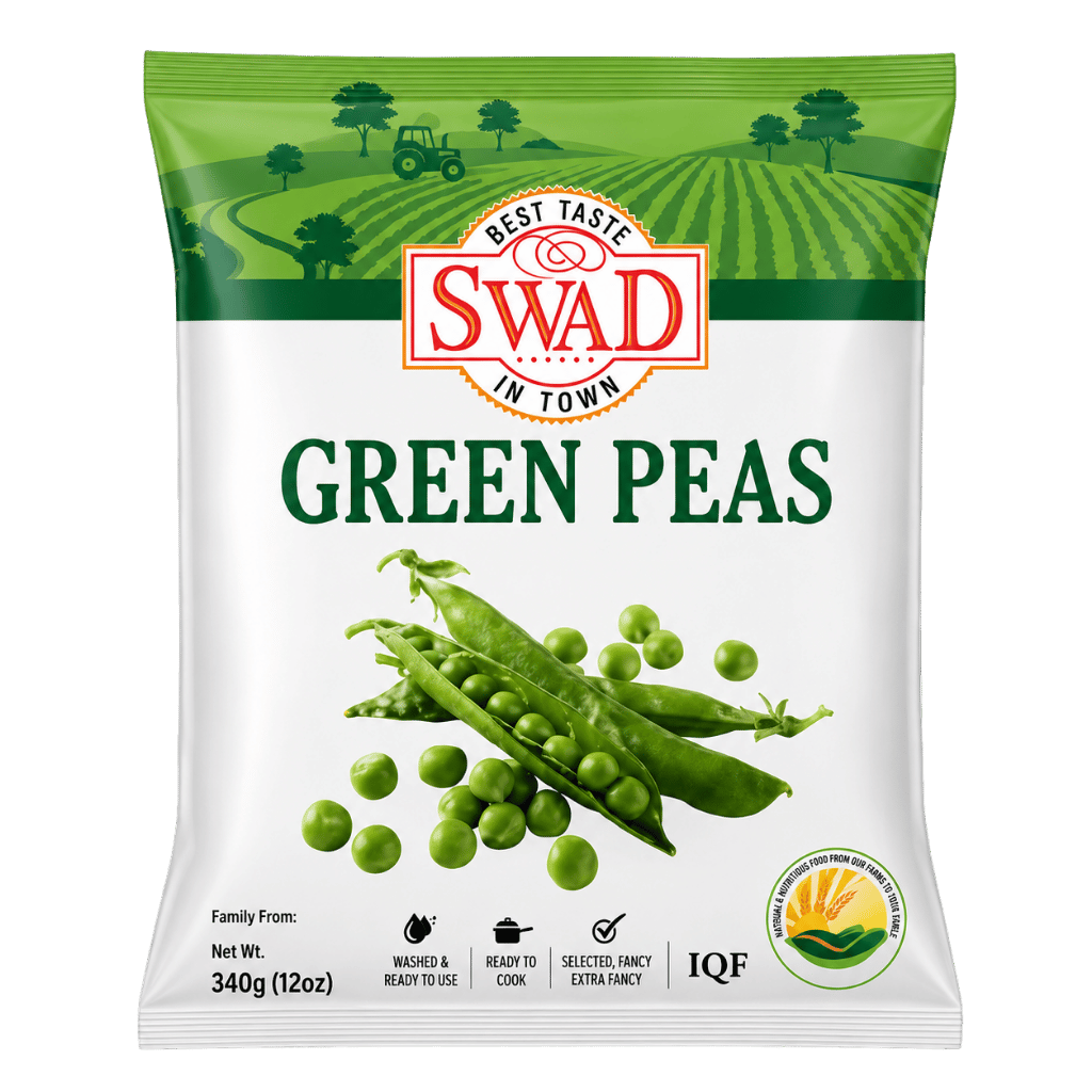 Swad Green Peas 340 g buy online USA - 1